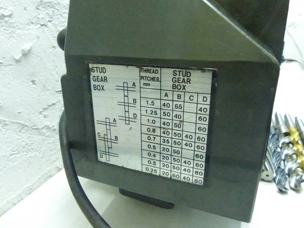 動作確認済み 旋盤 卓上旋盤 CHUNG HSIWH 卓上旋盤 METAL CUTTING MINI LATHE CH-350A 小型旋盤 の画像3