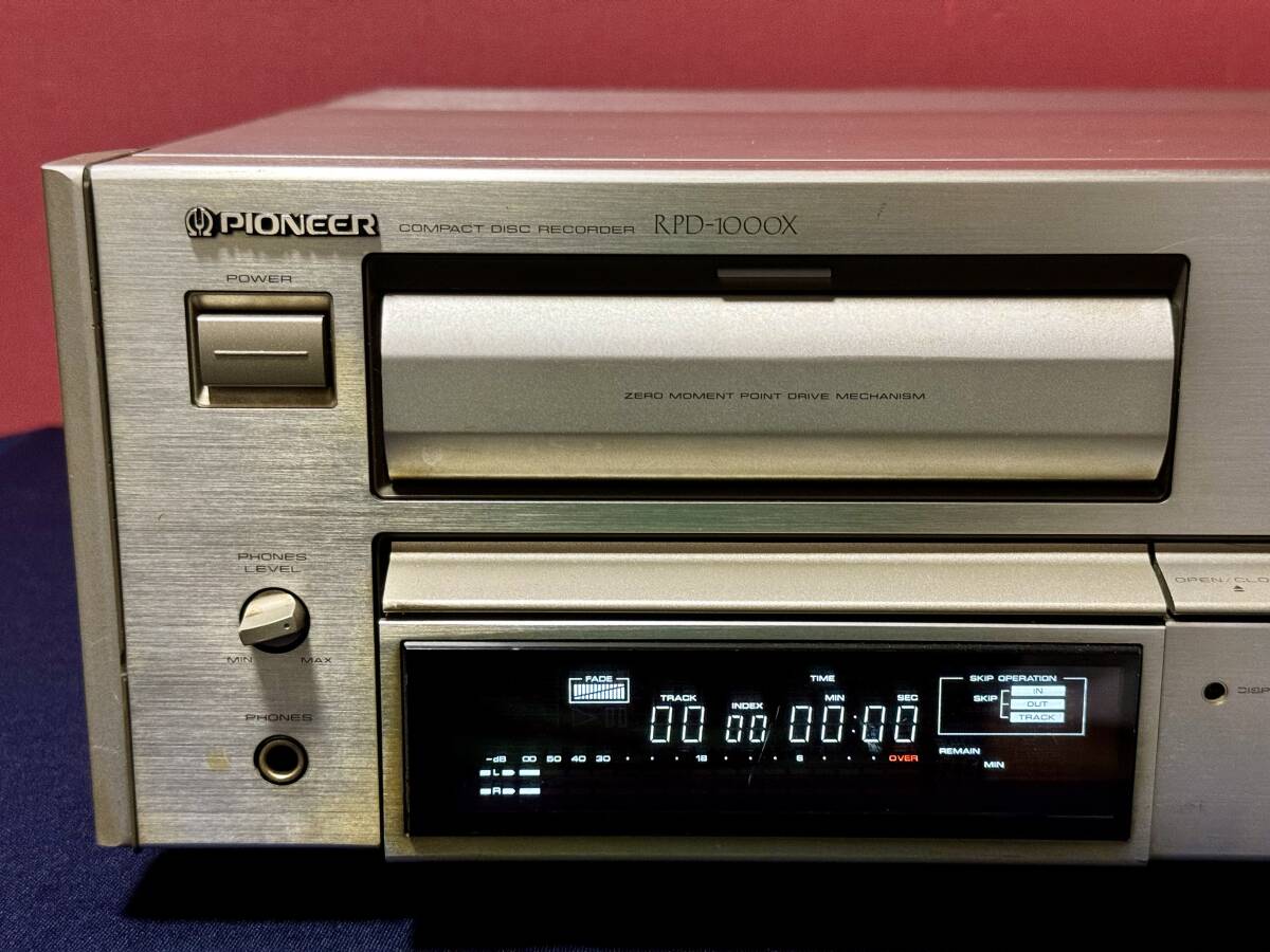 PIONEER/RPD-1000X Compact Disk Recorder ジャンク！の画像2