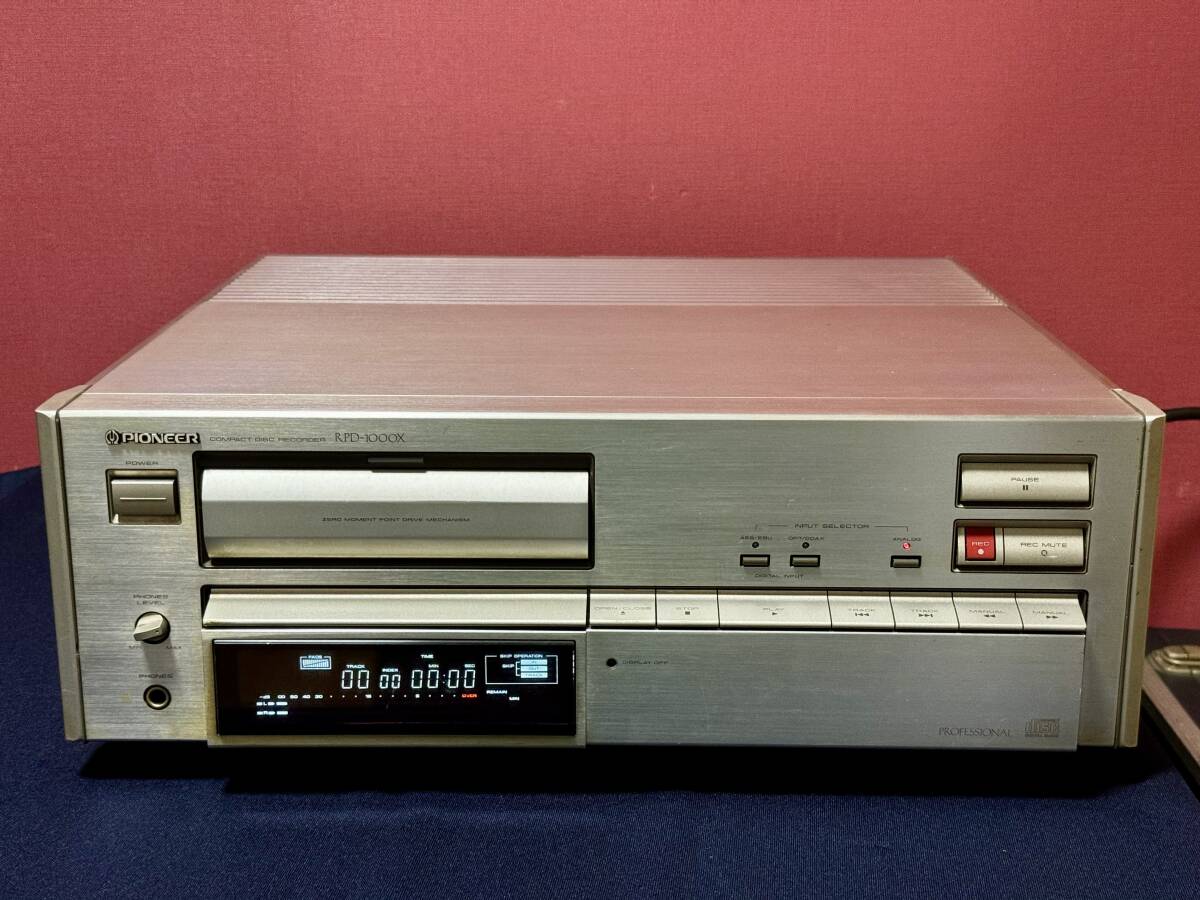 PIONEER/RPD-1000X Compact Disk Recorder ジャンク！の画像1