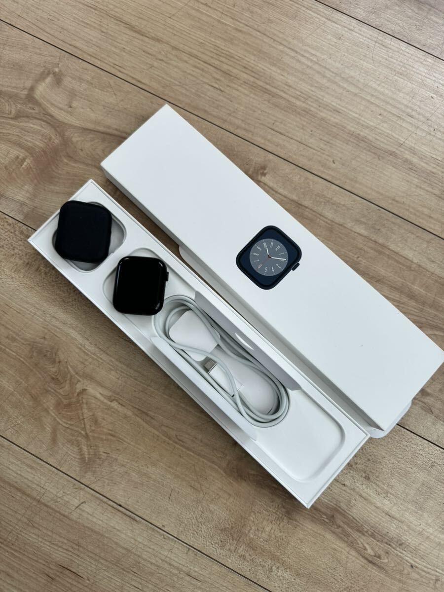 Apple Watch Series 8 45mm Cellular アルミニウム バッテリー100%_画像10