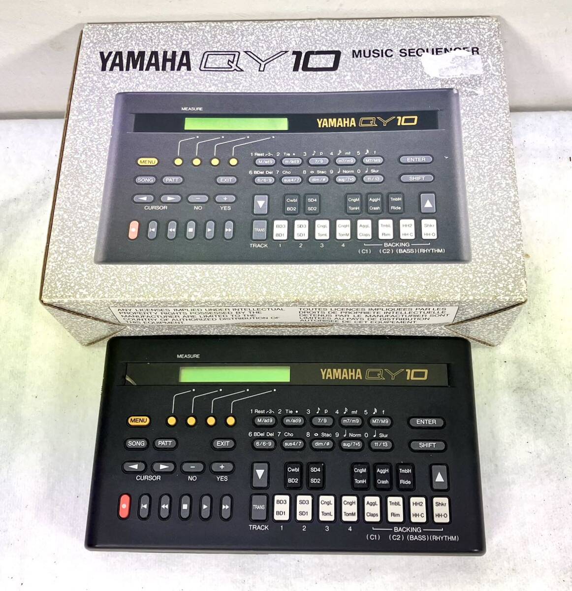 1 иен ~ YAMAHA секвенсор Yamaha QY10/QX5/EMP100 совместно звуковая аппаратура звук оборудование музыка автоматика исполнение воспроизведение машина подлинная вещь 3 шт. комплект суммировать 