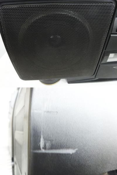 Victor ビクター CDラジカセ G-HORN EX CD PORTABLE SYSTEM RC-X90 右スピーカー不良 音出しのみ確認 現状品 の画像10
