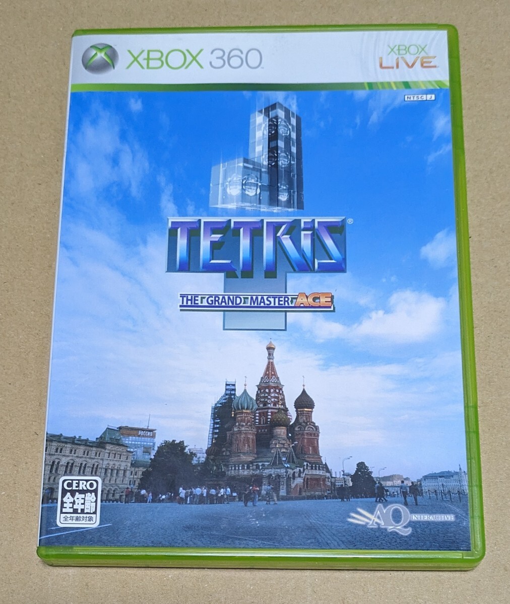 【送料無料】テトリス ザ・グランドマスターエース 非売品サンプル盤 TETRIS XBOX360_画像1