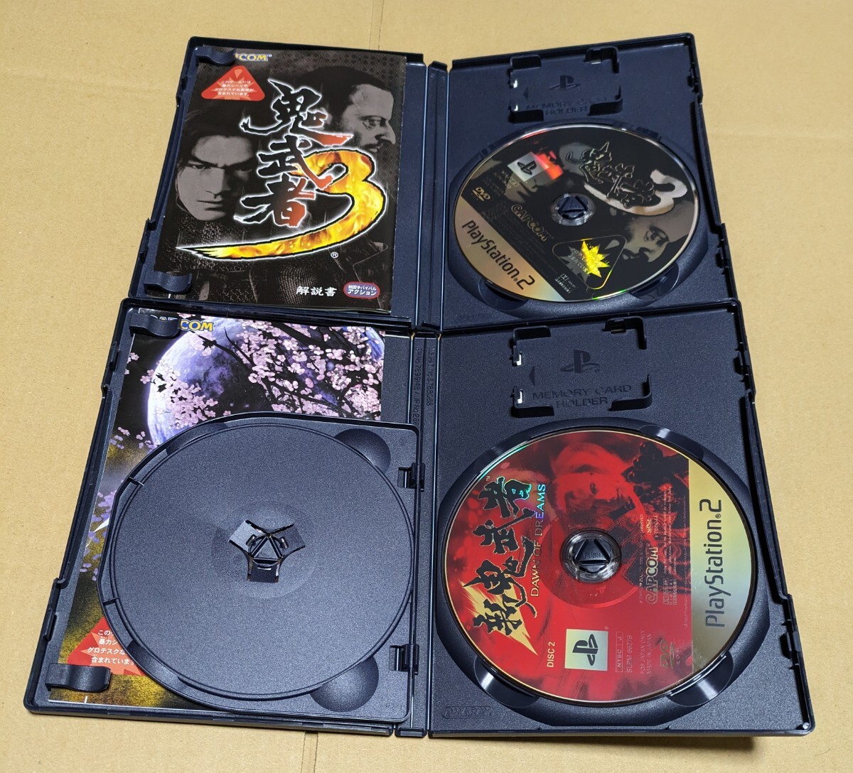 【送料無料】【PS2】鬼武者2 3 新 鬼武者 DAWN OF DREAMS 4点まとめ売りの画像4