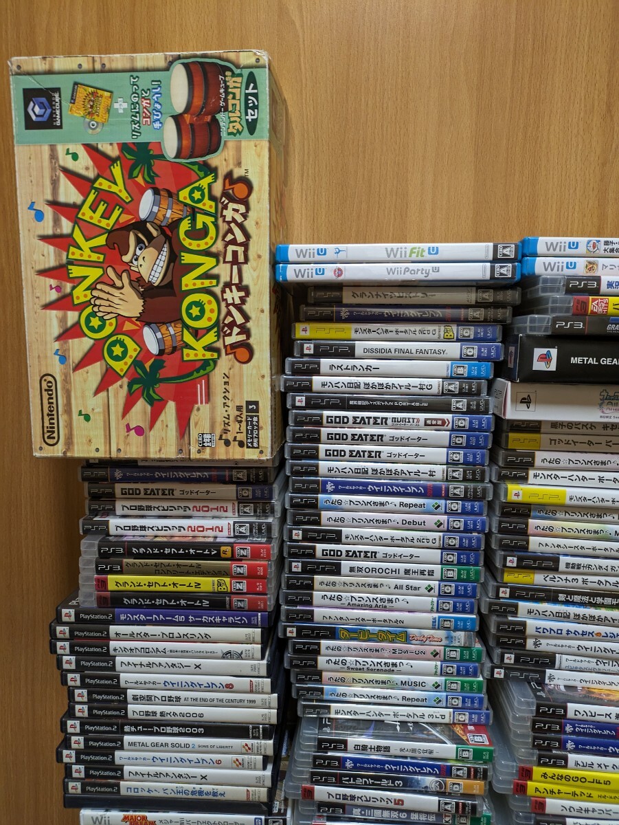 【ジャンク】【1円スタート】PSP/PS2/PS3/Wii/WiiU/ゲームキューブ/いろいろセット ゲームソフト 大量 まとめ売り 【A3】_画像2