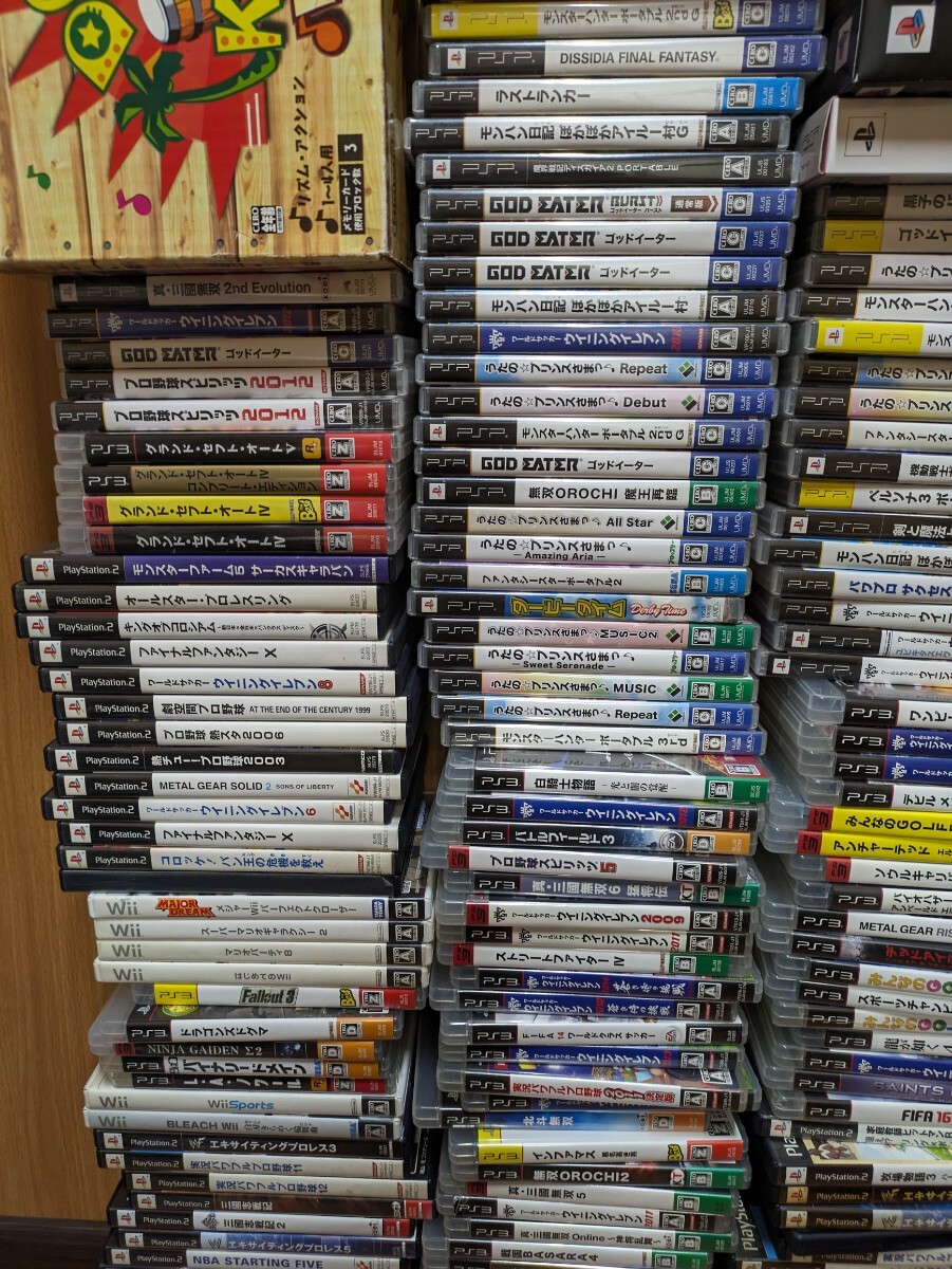 【ジャンク】【1円スタート】PSP/PS2/PS3/Wii/WiiU/ゲームキューブ/いろいろセット ゲームソフト 大量 まとめ売り 【A3】_画像3