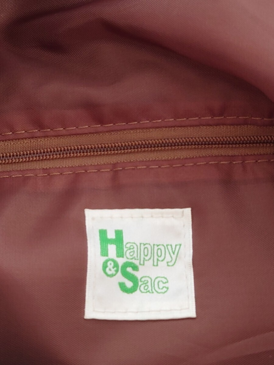Happy＆Sac/サック　ボストンバッグ　ショルダーバッグ　旅行バッグ　カラー グリーン　ドット柄　レディース_画像8