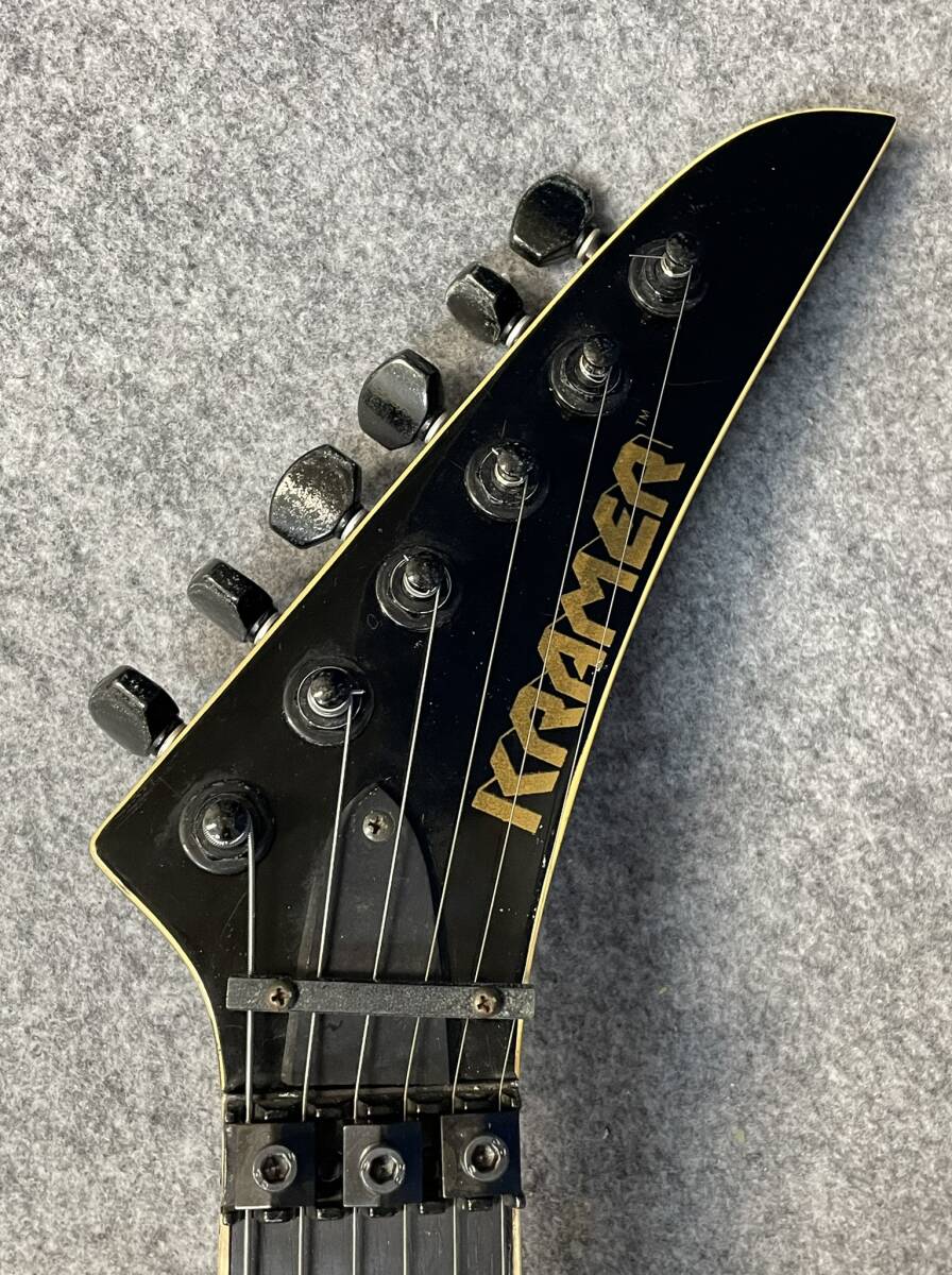 希少◎クレーマーKRAMER☆HHスルーネック ダイアモンドインレイ☆エレキギター☆ESP?☆の画像5