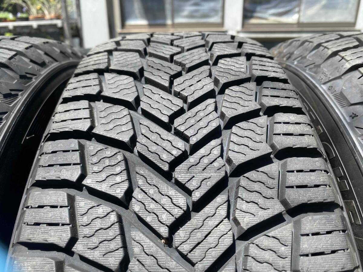 ☆ 2021年製 イボ付き 9分山 ☆ スタッドレスタイヤ 中古4本セット ☆ 195/65R15 95T XL ☆ MICHELIN X-ICE SNOW プリウス ノア _画像3