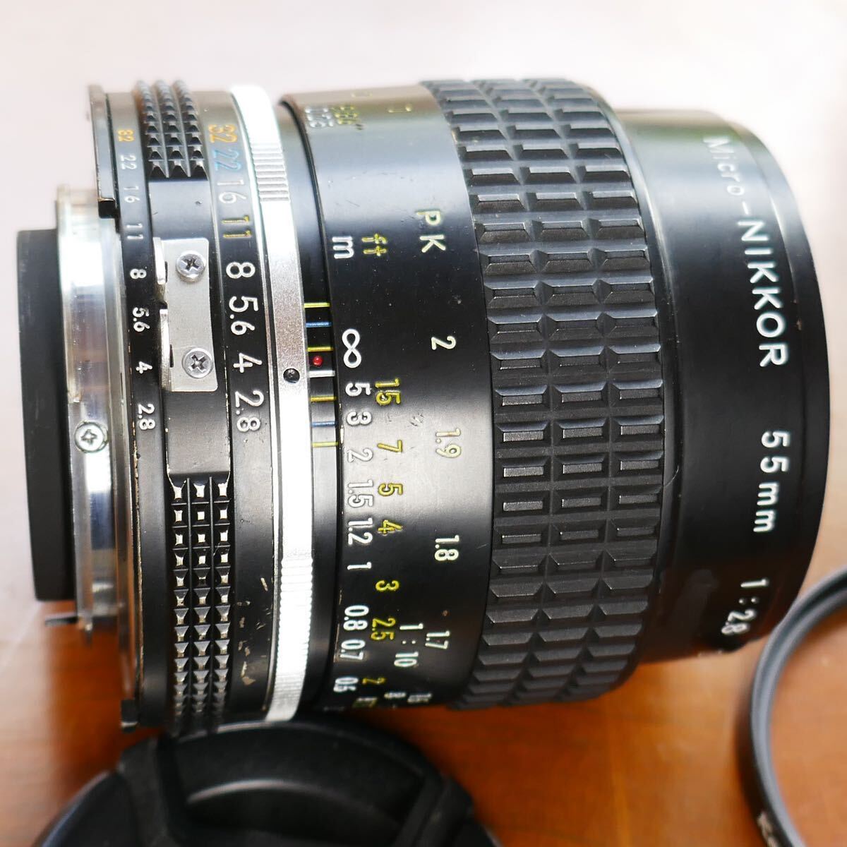 Nikon Micro-NIKKOR Ai-s 55mm 1:2,8 マニュアルフォーカス 、ジャンク！の画像5