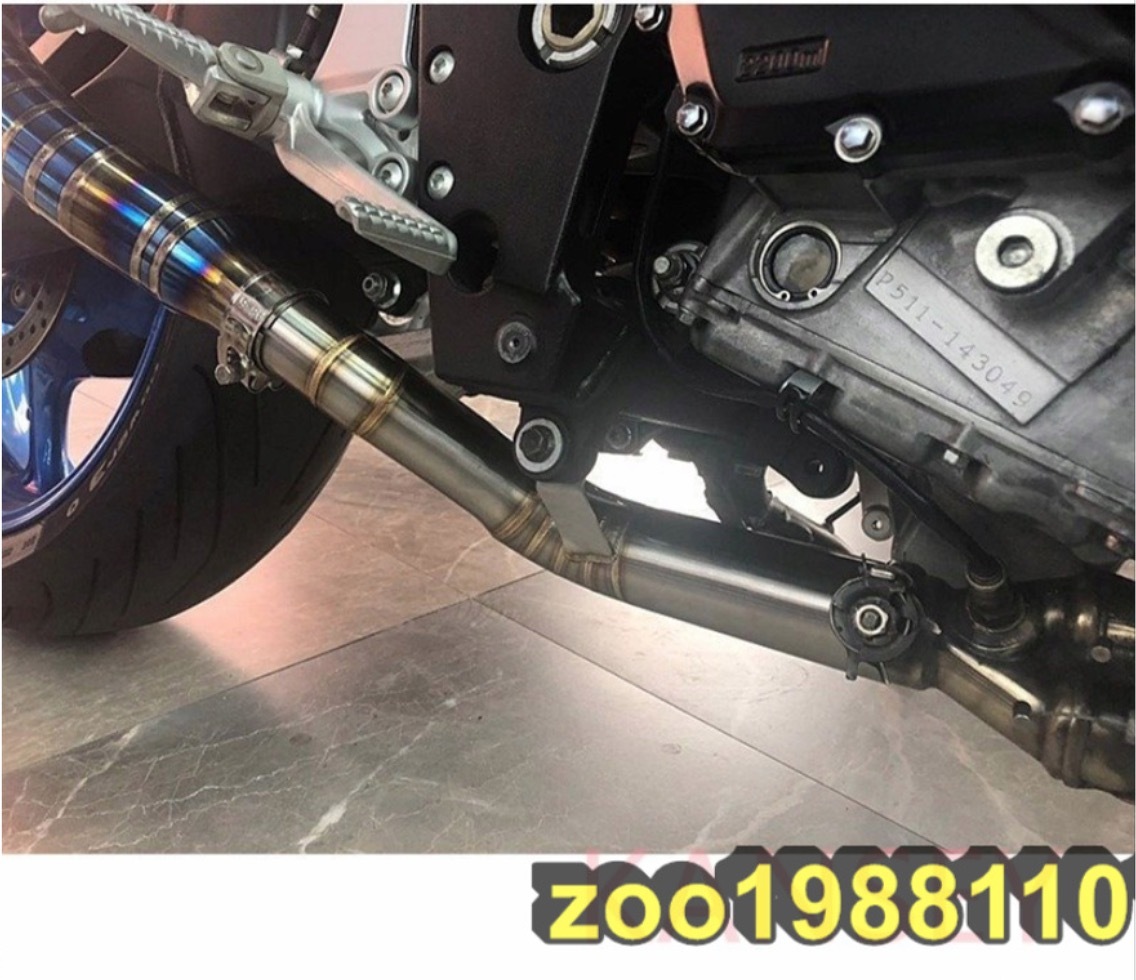 SUZUKI スズキ GSXR600/750 2008-2010 エキゾースト エスケープ リンクパイプ 触媒 削除 エリミネーター_画像5