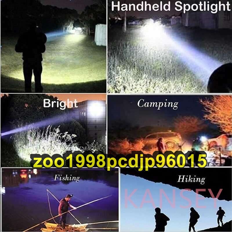 4インチ超高輝度 100 ワットポータブルハンドヘルド狩猟ランプ自動車 LED サーチライト救助ミッション照明 12 12v_画像3