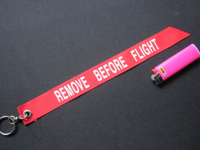 REMOVE BEFORE FLIGHT（大）未使用品の画像1