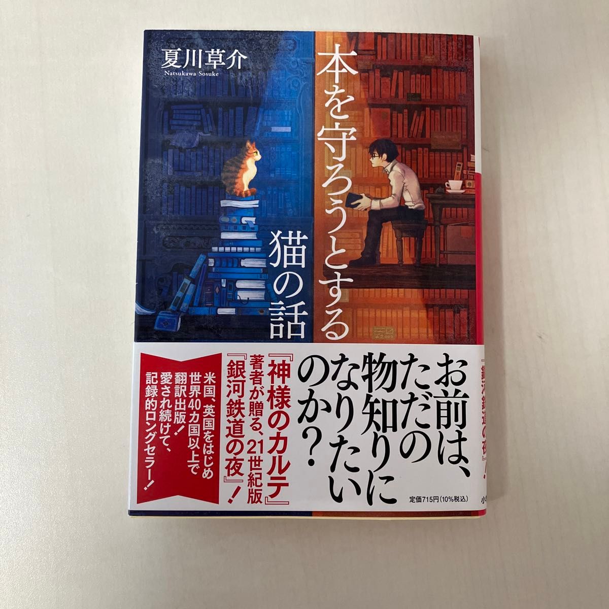 本を守ろうとする猫の話 （小学館文庫　な１３－５） 夏川草介／著