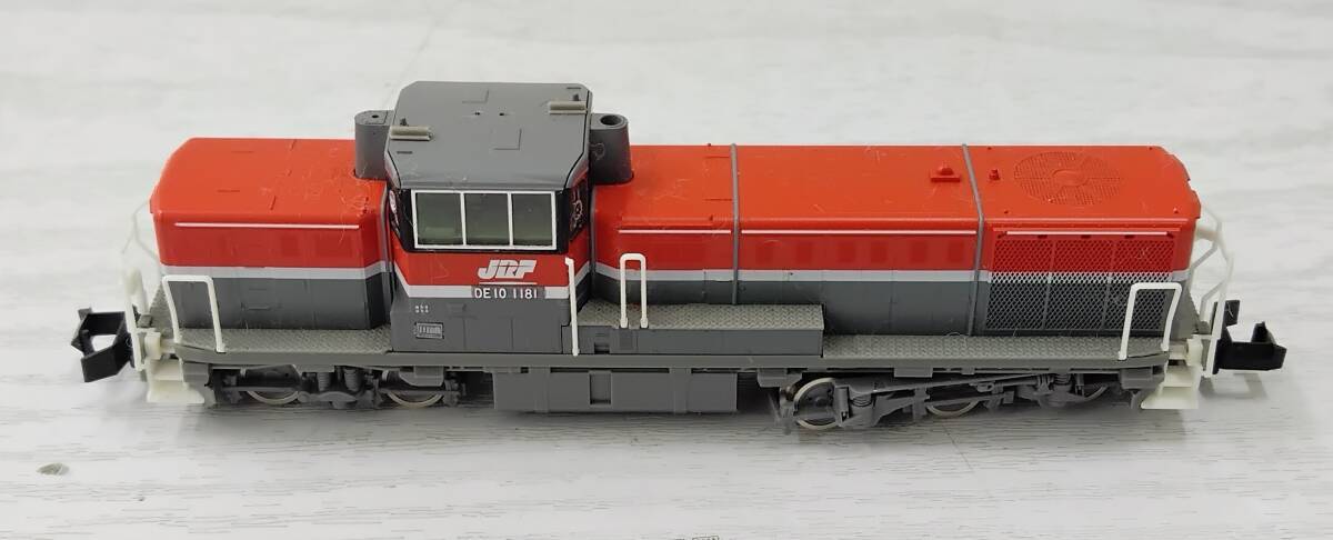 TOMIX 2205 J.N.Diesel Locomotive DE-10 国鉄DE10形ディーゼル機関車　動作未確認　パーツ取れありジャンク　現状品_画像2