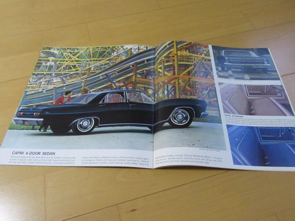 フォード△６５年９月ＵＳＡ版コメット（車種掲載）古車大判カタログ_カプリ