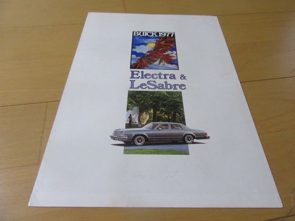  Buick (GM)V^77 year Buick elect la&ruse-ba old car catalog 