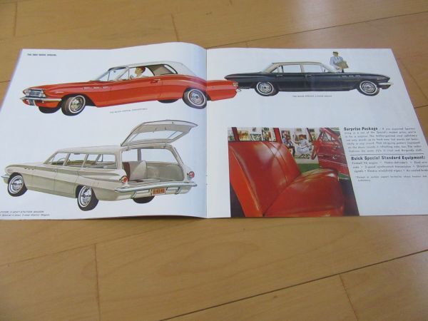 GMV^62 year USA version Buick special old car catalog 