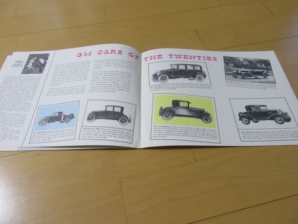  Chevrolet (GM)V^62 year 1 month FAMOUS GM CARS(35 model name chronicle ) old car . catalog 