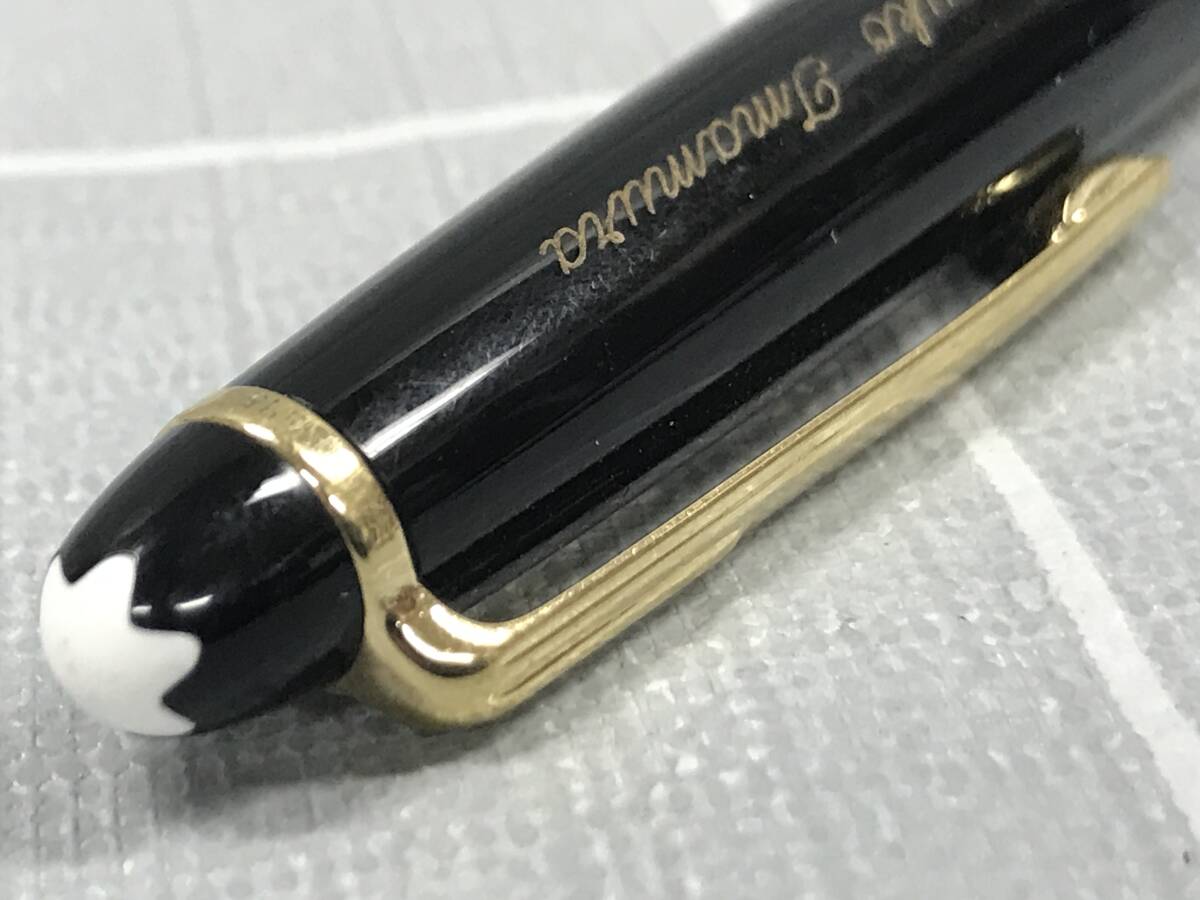 MONTBLANC モンブラン マイスターシュテュック 4810 万年筆 ペン先 14K 585刻印 筆記用具 文房具 文具 ペン 趣味 コレクター の画像9