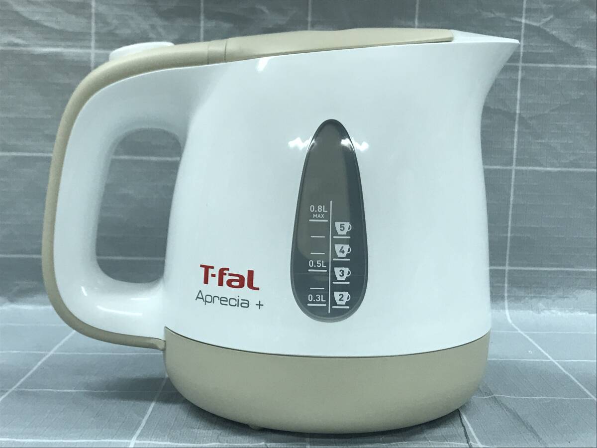 【未使用品】T-fal ティファール 電気ケトル APRECIA+ アプレシア・プラス 0.8L KO630AJP 2020年型 カフェオレカラー 家電製品 キッチン_画像3