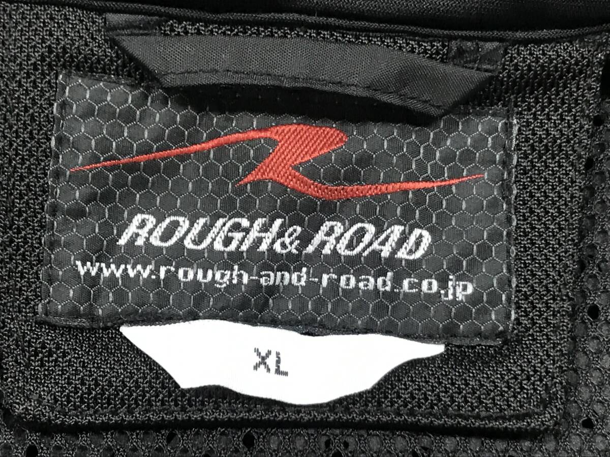 ROUGH＆ROAD ラフアンドロード ラフメッシュ ジャケット XLサイズ ブラック系 バイクウエア バイク ツーリング 趣味 コレクター_画像6