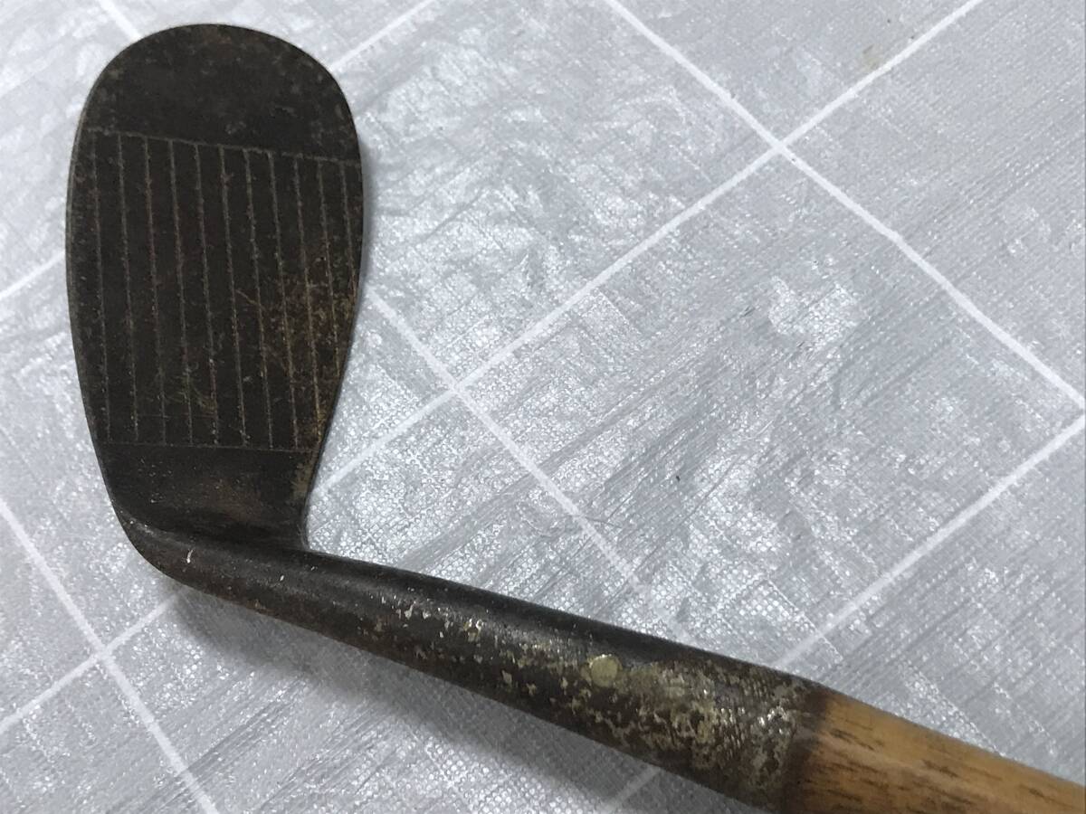 MACGREGOR マクレガー ゴルフクラブ アイアン 6番 MASHIE-NIBLICK ヒッコリーシャフト 木製シャフト ゴルフ用品 スポーツ 趣味 コレクター_画像3