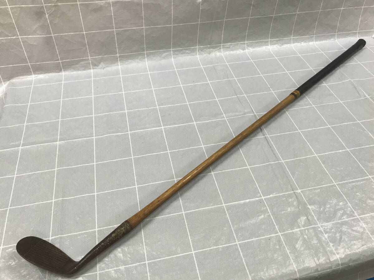 MACGREGOR マクレガー ゴルフクラブ アイアン 6番 MASHIE-NIBLICK ヒッコリーシャフト 木製シャフト ゴルフ用品 スポーツ 趣味 コレクター_画像1