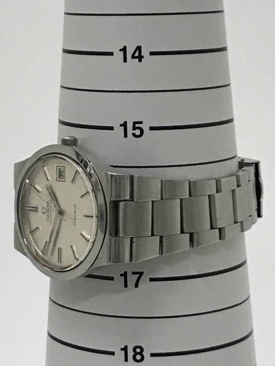 不動品 OMEGA オメガ Geneve ジュネーブ AT 自動巻き 1181/215 腕時計 時計 ウォッチ メンズ ファッション アンティーク 趣味 コレクター _画像10