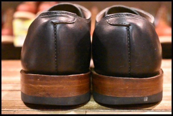 【9E 良品】WHITE'S ホワイツ オックスフォード ブラック 黒 レザーソール レザーソール ローカット 短靴 編み上げ ブーツ HOPESMORE_画像7