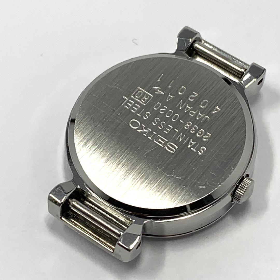 205 SEIKO セイコー レディース 腕時計 フェイスのみ スモールセコンド 新品電池交換済 クオーツ式 希少 レトロ ビンテージ アンティーク_画像6