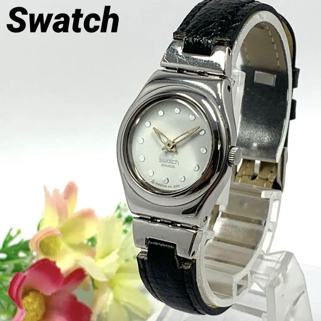 213 Swatch IRONY スウォッチ レディース 腕時計 新品電池交換済 クオーツ式 人気 希少 ビンテージ レトロ アンティーク