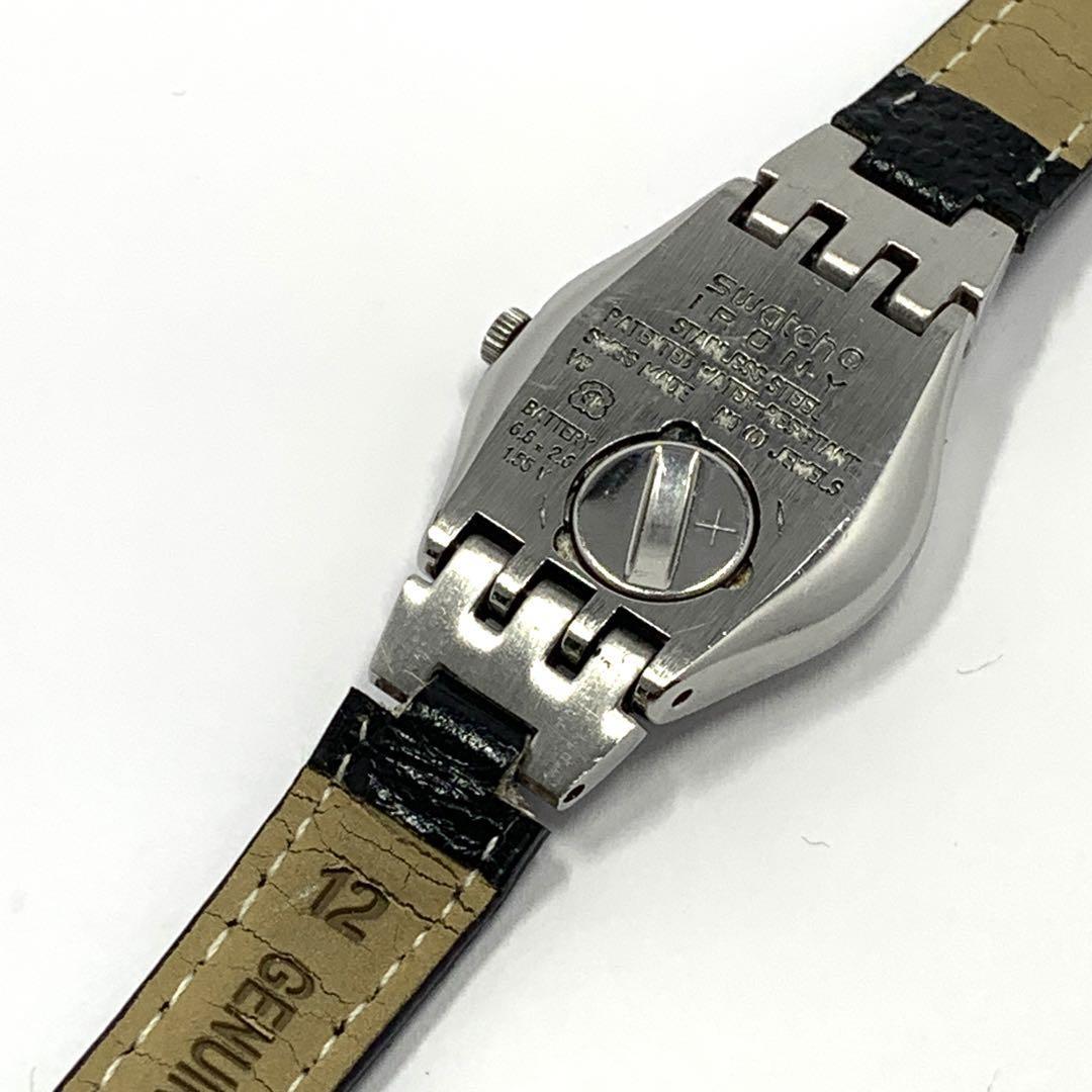 213 Swatch IRONY スウォッチ レディース 腕時計 新品電池交換済 クオーツ式 人気 希少 ビンテージ レトロ アンティーク