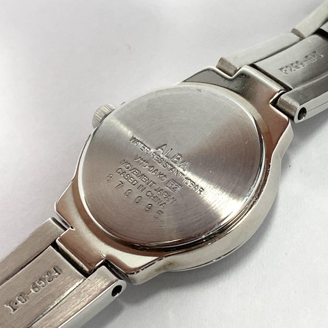 235 SEIKO ALBA ingenu セイコー アルバ レディース 腕時計 ソーラー式 人気 希少 レトロ ビンテージ アンティーク