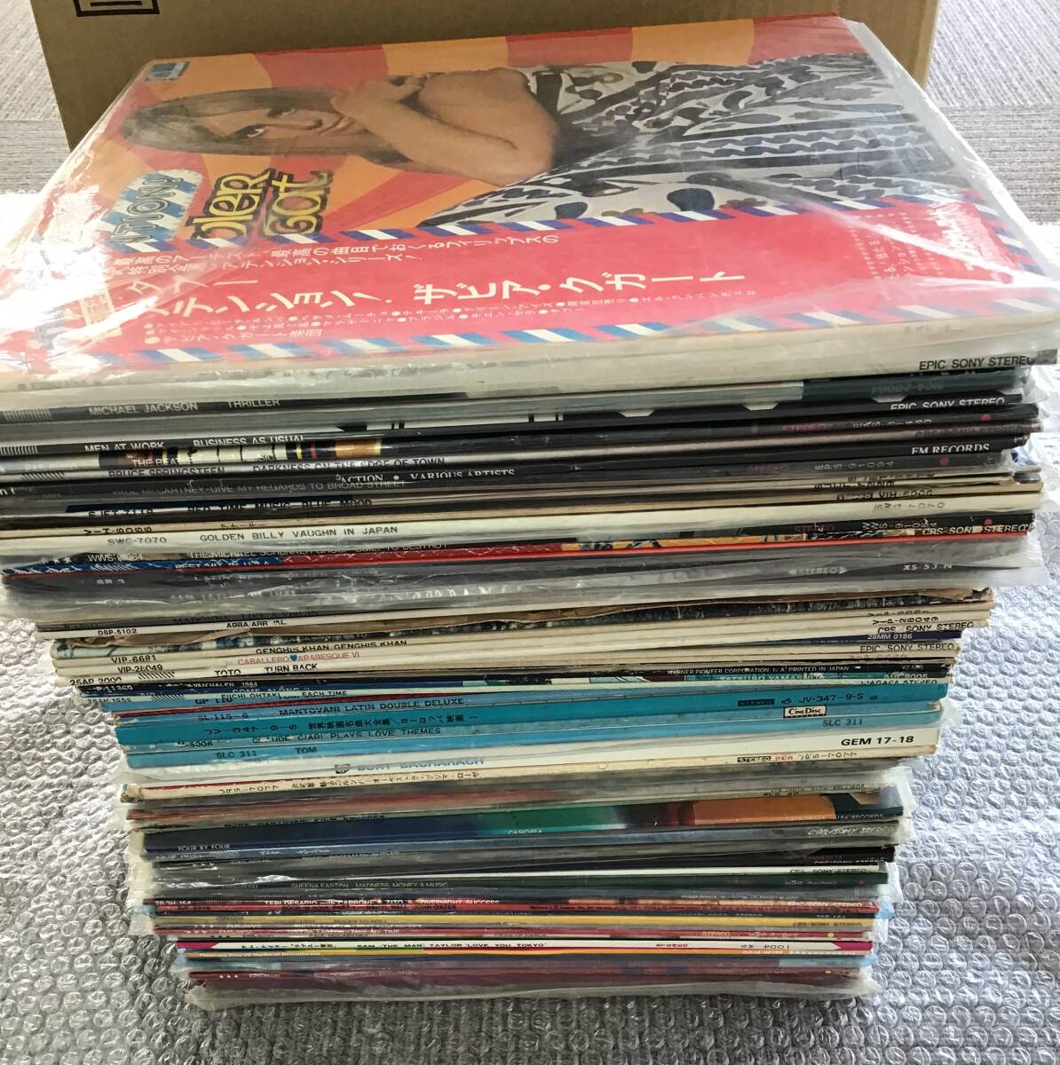 ②1 jpy start LP record summarize approximately 81 sheets large amount western-style music paul (pole) / over Night /TOTO/ Michael / other present condition goods 