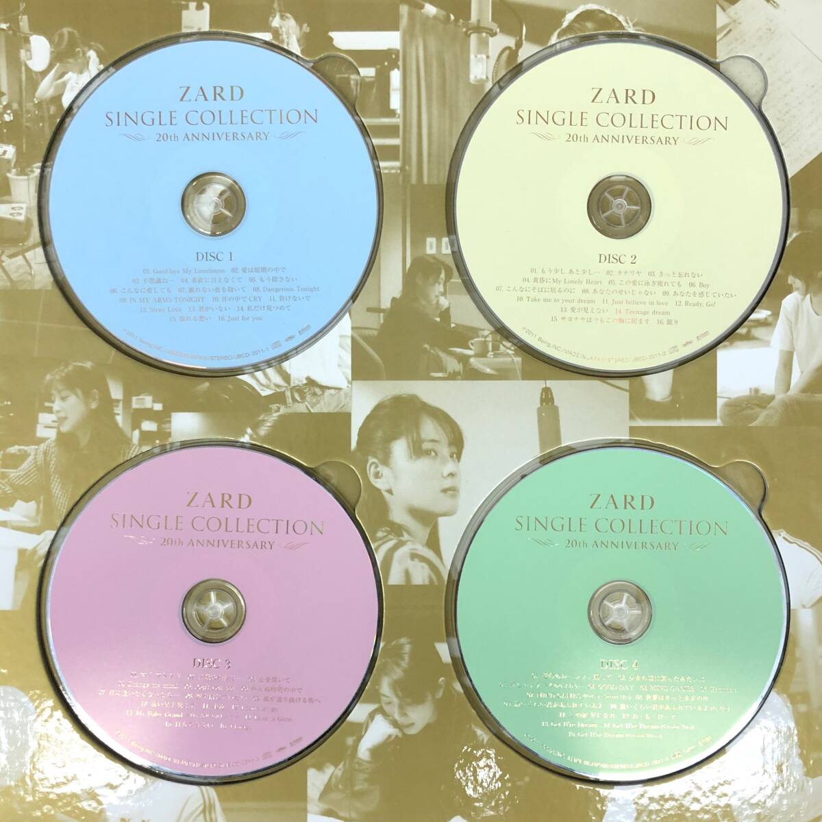ZARD / SINGLE COLLECTION / 20th ANNIVERSARY / 1991~2011 / 坂井泉水 / 20周年記念盤 / 7枚組 / CD-BOX / 現状品_画像4