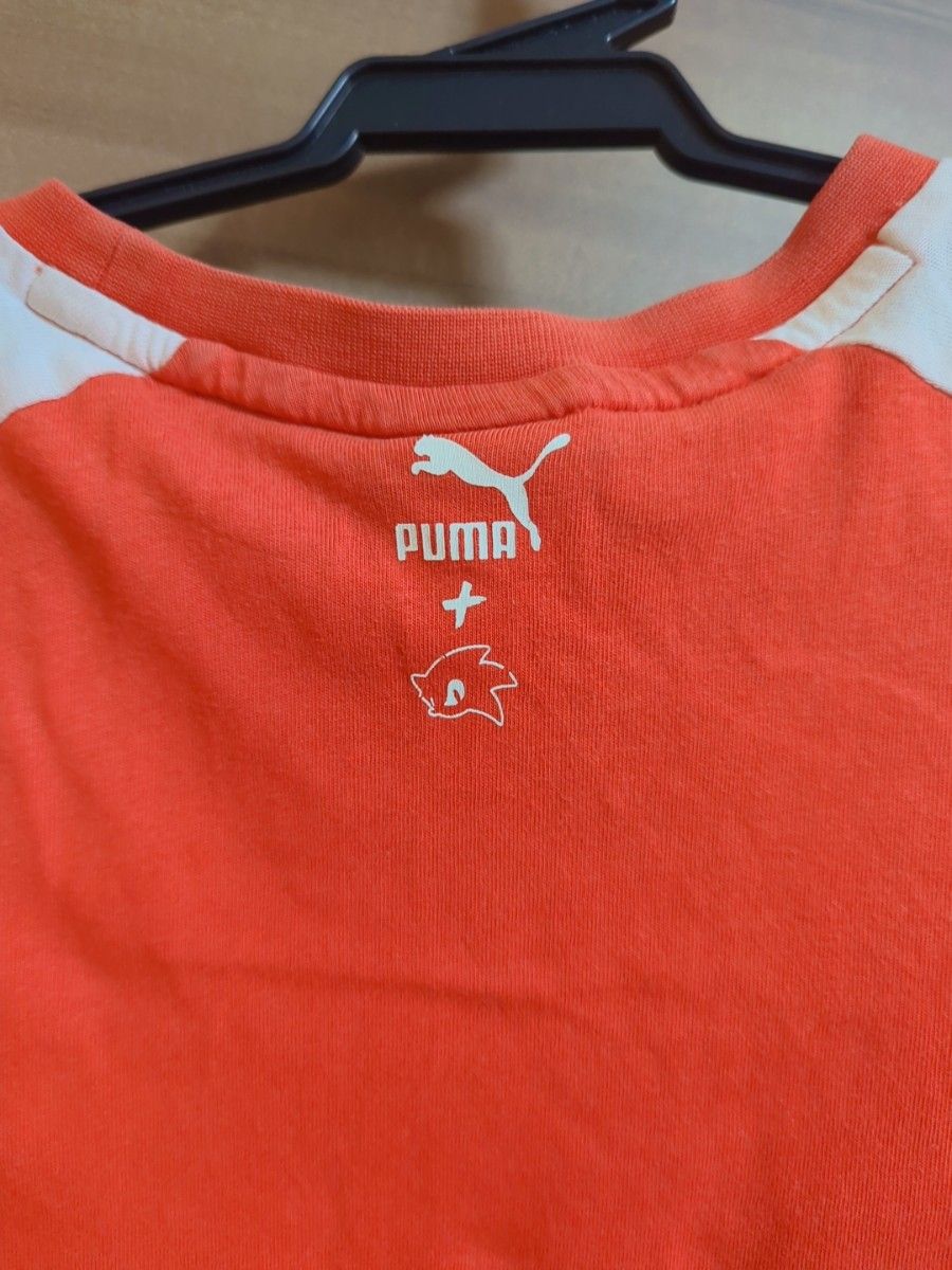 半袖Tシャツ　SONIC　×PUMA　 レッド