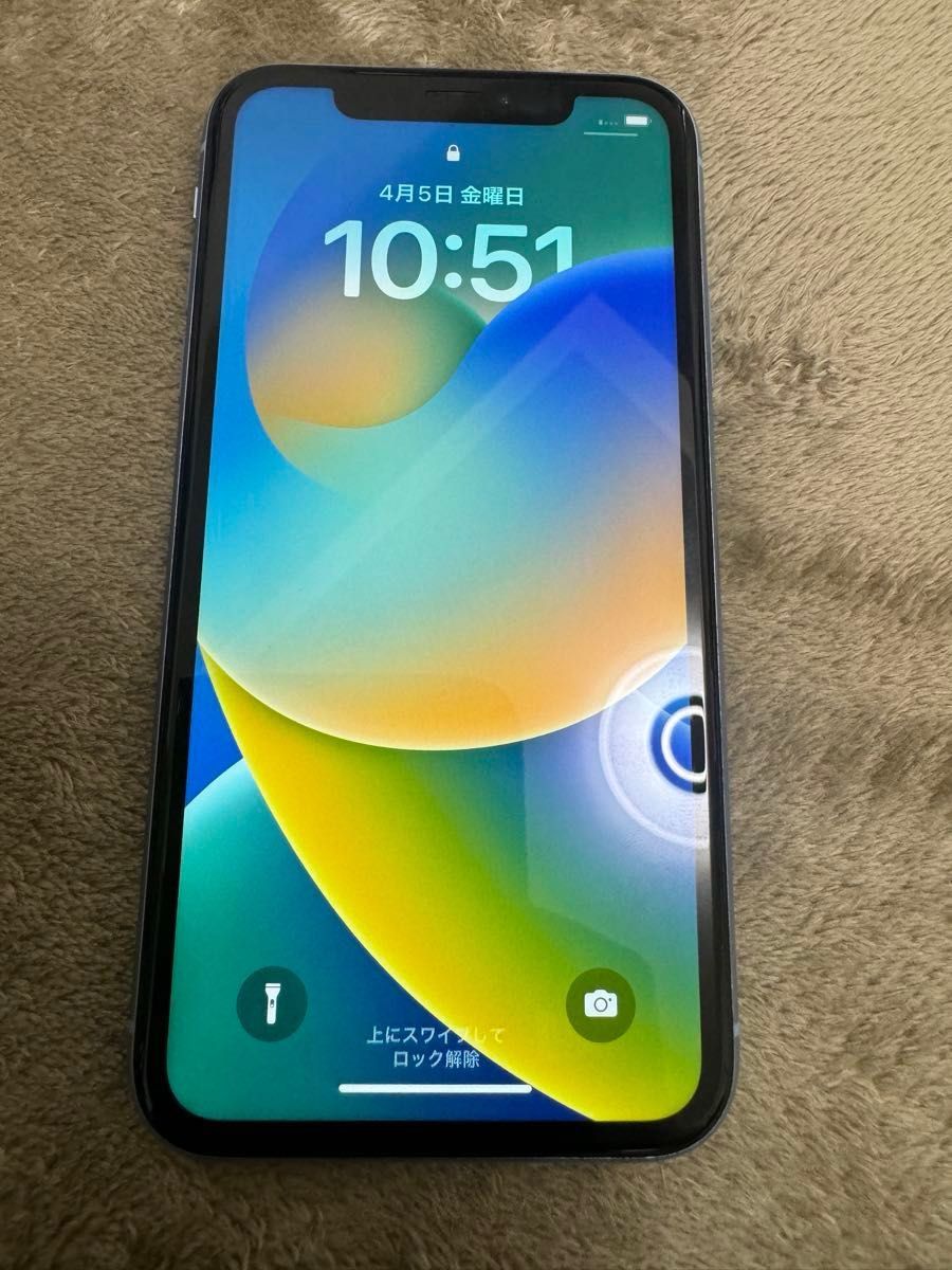 iPhone XR ブルー