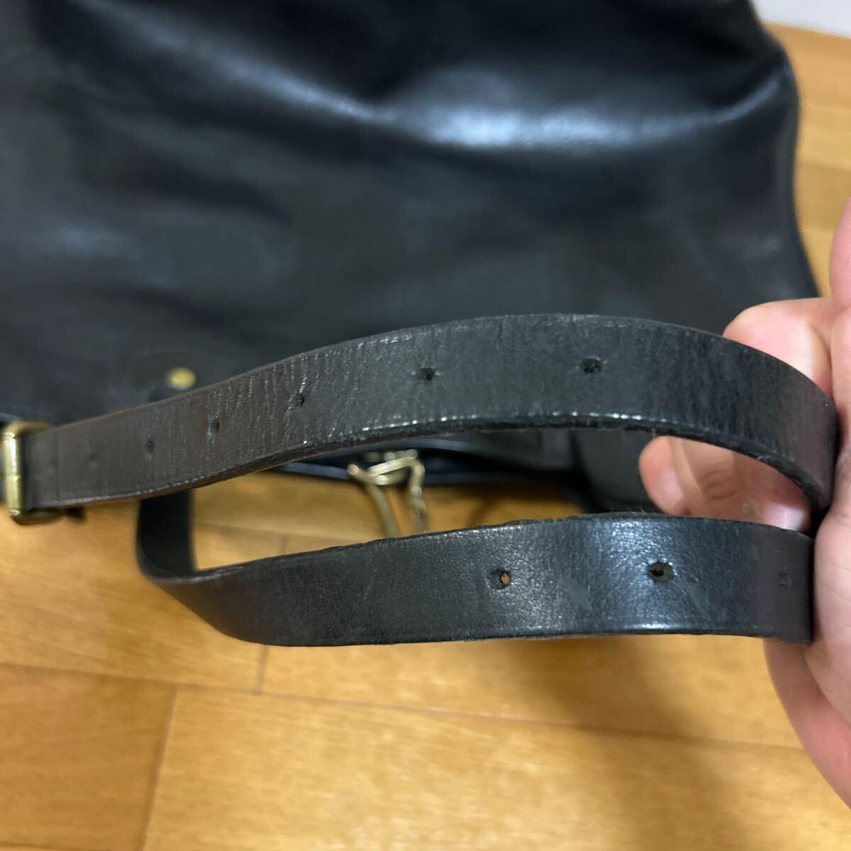 COACH レザートートバッグ 大きめ メンズ 肩掛け ビジネスバッグ コーチ 保存袋付き 本革 男性用 M1320-71329_画像9