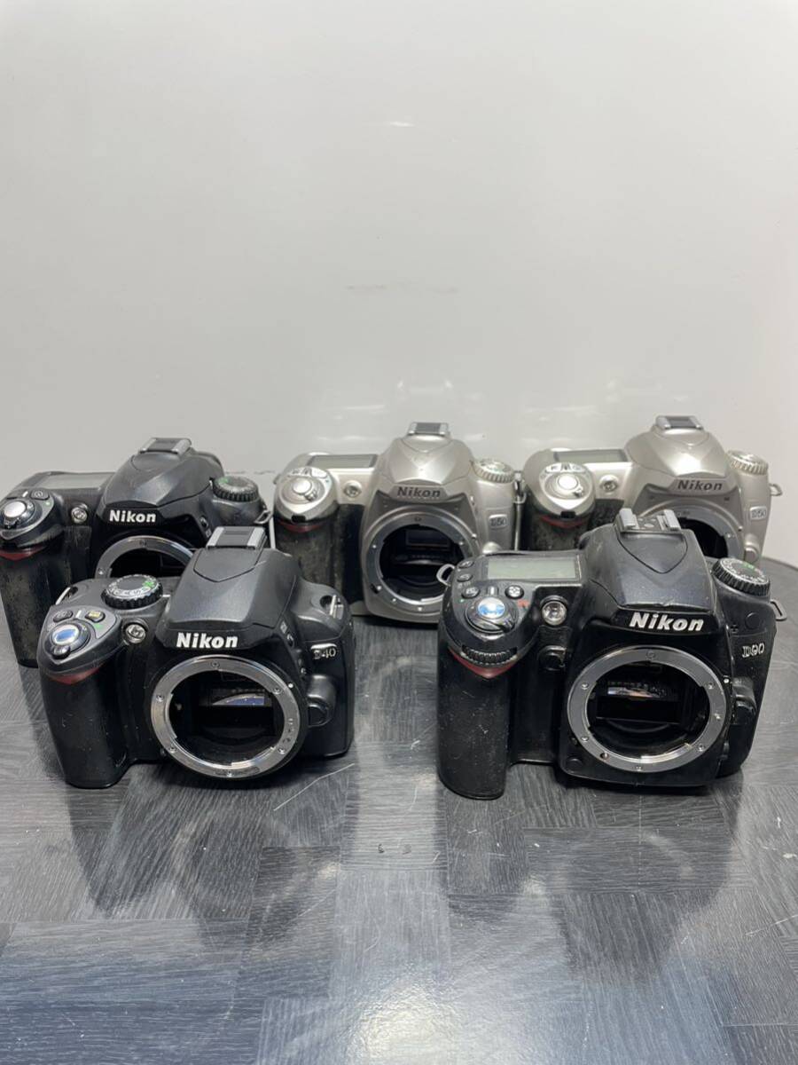 Nikon DIGITAL D40 D50 D90 デジタルカメラ まとめ 5台 中古品_画像1