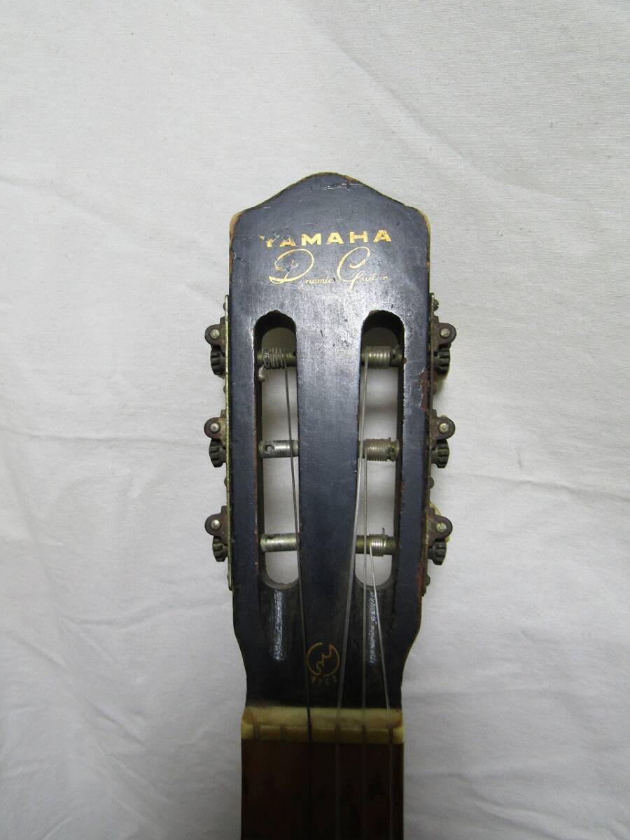 YAMAHA　Dynamic　GUITAR　NO.２０　トップ単板　ヤマハ　ダイナミックギター　鉄線ギター_画像6