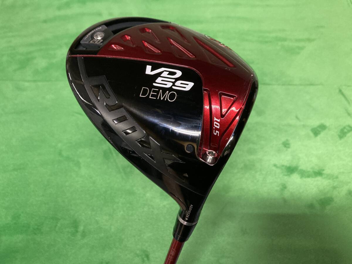 【中古】ヤマハ 2022 RMX VD59ドライバー 10.5度 Diamana YR フレックス R ヘッドカバーなし・DEMO刻印あり 【Y9】_画像1