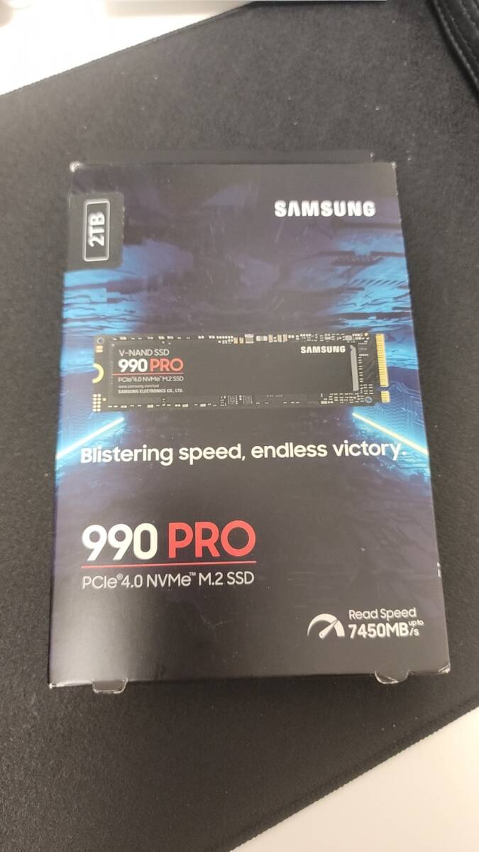 [ new goods * unopened ]SAMSUNG 990 PRO PCIe4.0 NVMe 2TB SSD MZ-V9P2T0B/AM