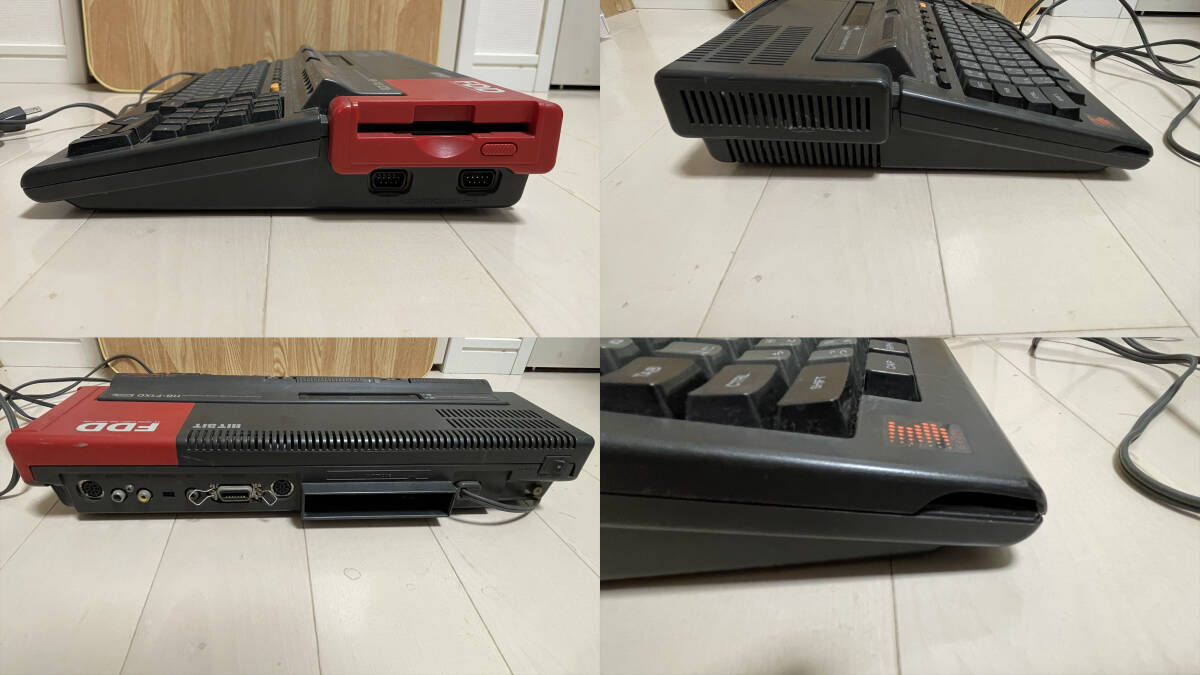 [ Junk ]MSX2 SONY HB-F1XD,MSX-BASIC manual, hyde ride 3, destruction .. . seal,FM panama amusement cartridge, Joy card 