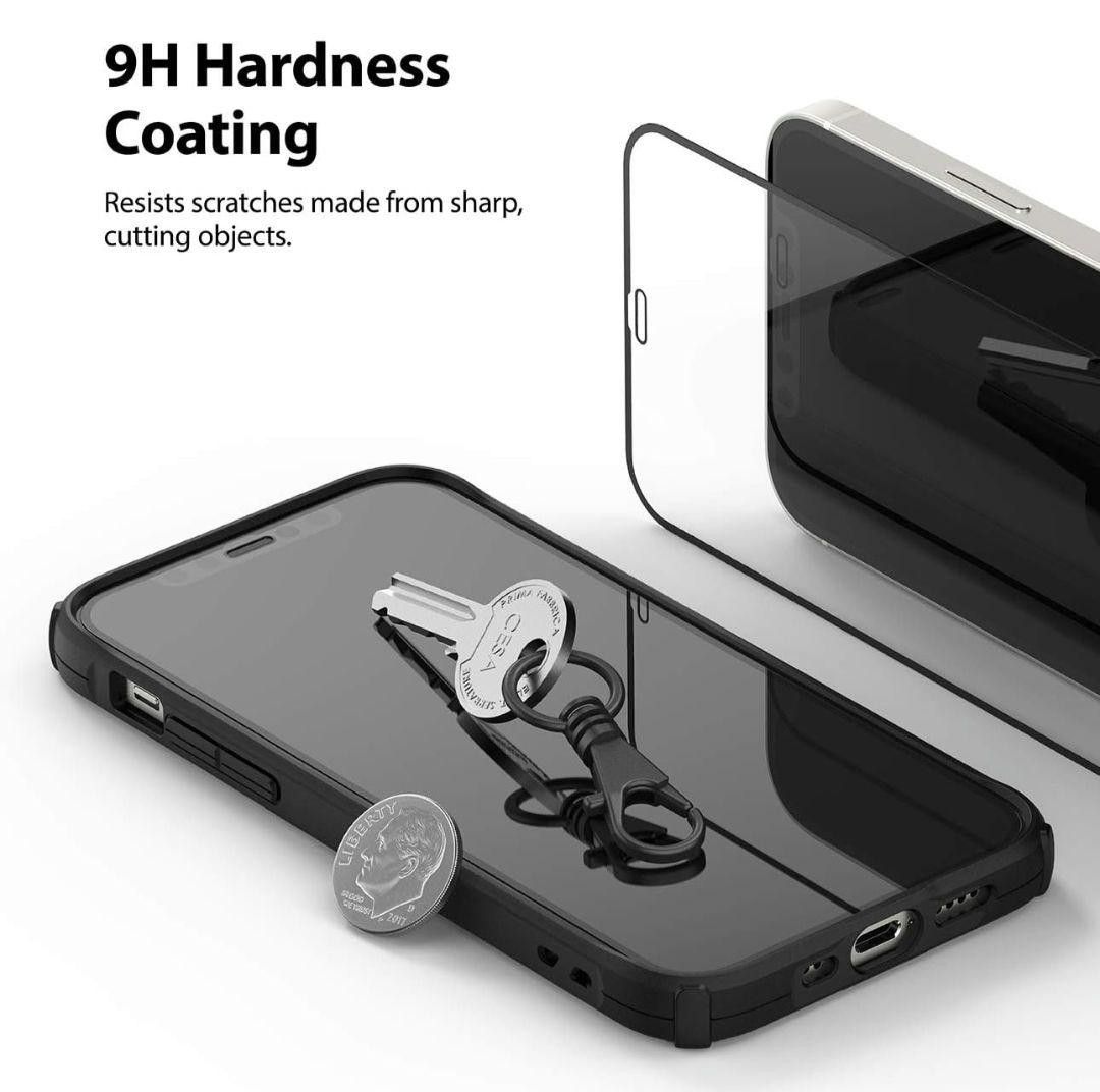 iPhone 12 Mini ガラスフィルム TEMPERED GLASS 硬度9H 画面保護 全面保護 液晶保護 保護ガラス