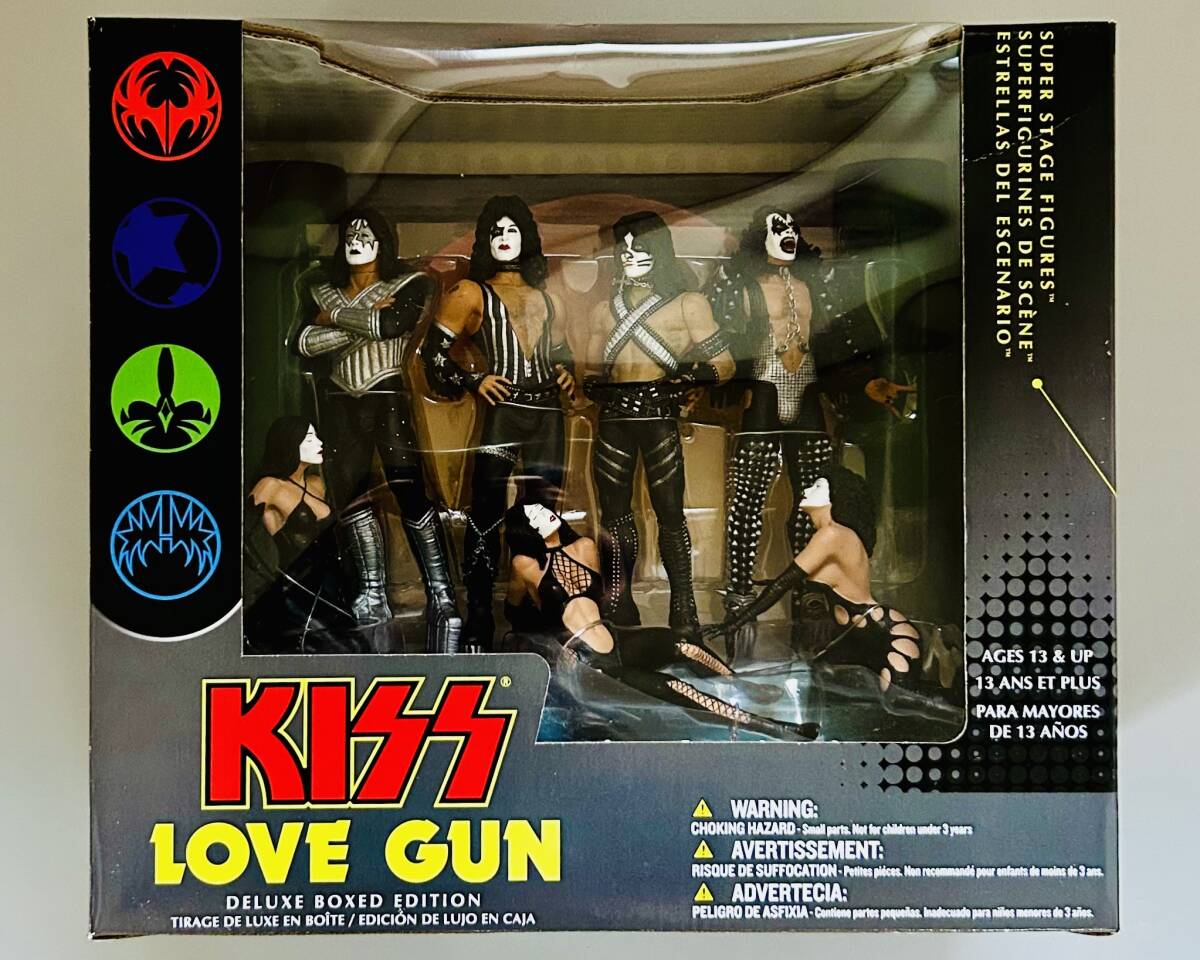 McFARLANE（マクファーレン）「KISS LOVE GUN（キッス ラブガン）SUPER STAGE FIGURES DELUXE BOXED EDITION」_画像1