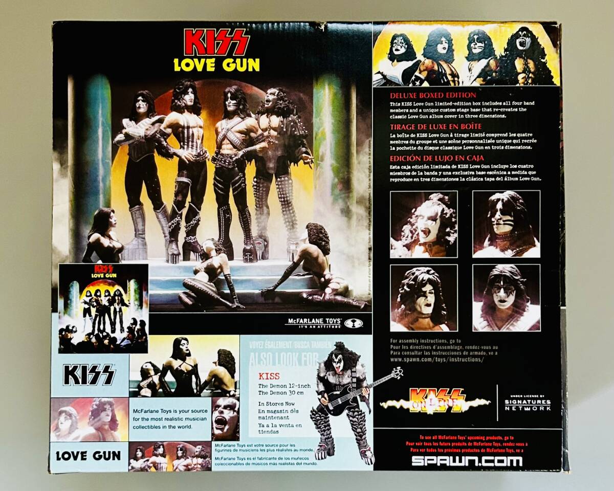 McFARLANE（マクファーレン）「KISS LOVE GUN（キッス ラブガン）SUPER STAGE FIGURES DELUXE BOXED EDITION」_画像2