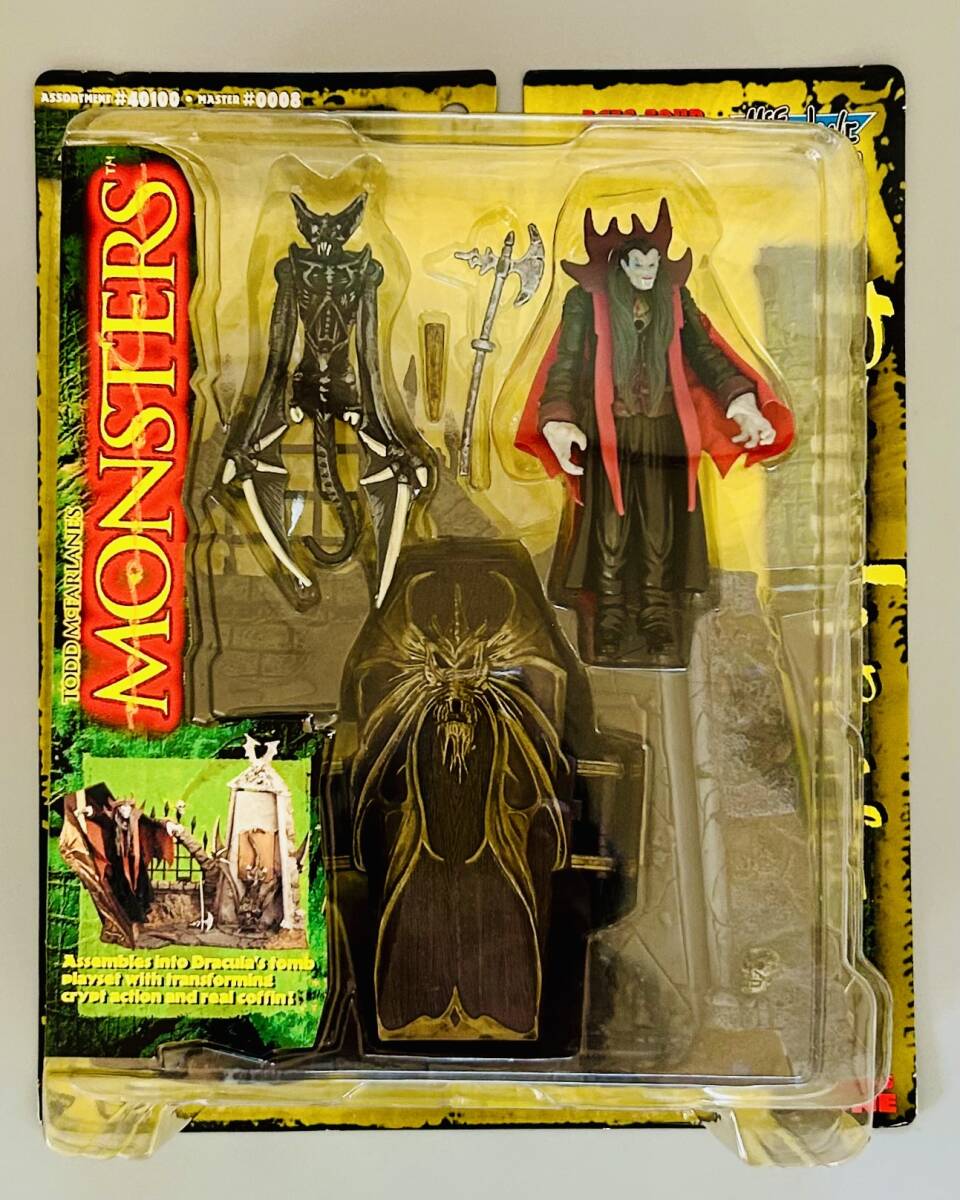 McFARLANE(mak мех Len )[MONSTERS PLAYSET( Monstar Play комплект )Dracula,Frankenstein,Werewolf,Hunchback]4 шт совместно 