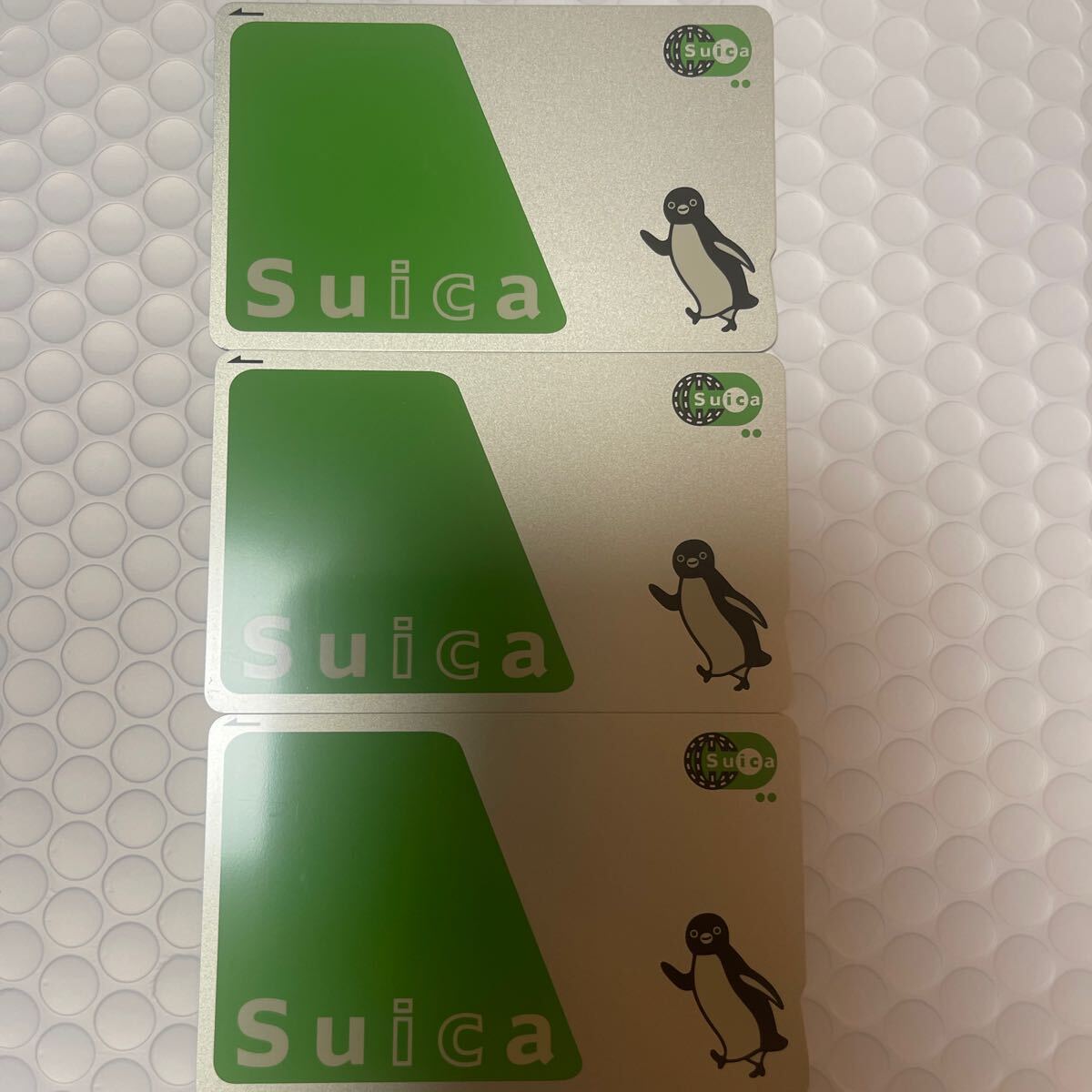 3枚★Suica★無記名★残高0円★送料込★Apple Pay未登録★_画像1