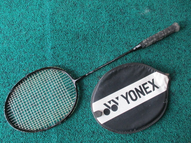 YONEX B-750 FULLCARBON GRAPHITE SHAFT ヨネックス フルカーボン グラファイ トシャフト バトミントン ラケット 中古品_画像5